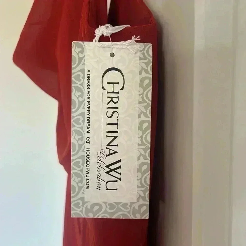 CHRISTINA WU CELEBRATION BRIDESMAID DRESS STYLE 22025-Autumn Color-NWT - Picture 6 of 8